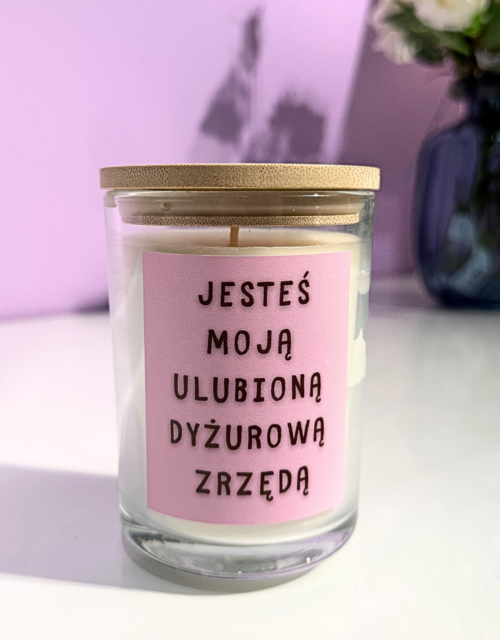 Świeczka - jesteś moją ulubioną zrzędą